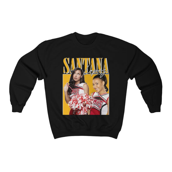 SANTANA LOPEZ GLEE FOX VINTAGE TEE SANTANA LOPEZ TSHIRT VINTAGE SANTANA LOPEZ FANSUnisex Heavy Blend™ Crewneck Sweatshirt