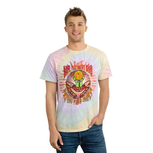 Vintage 1997 Dave Matthews Band World Tour T Shirt W 235 X L 29 | Ben Harper Counting Crows Phish Tie-Dye Tee, Spiral