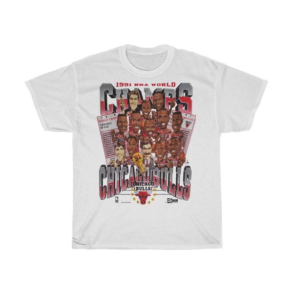 Vintage Chicago Bulls 1991 NBA World Champions T-Shirt (order)