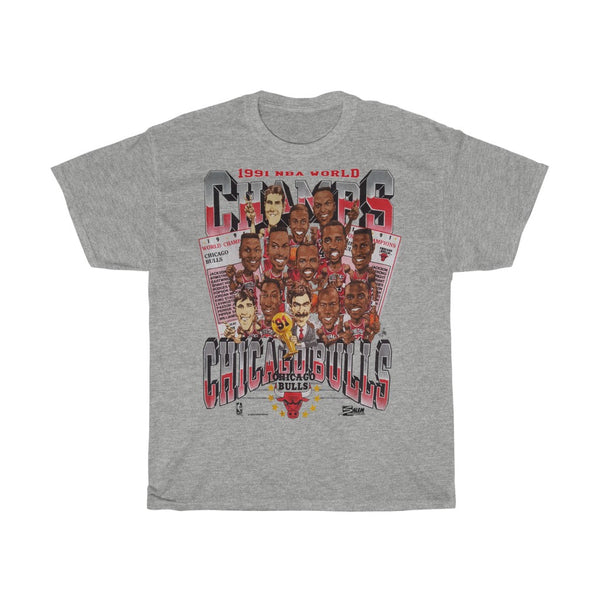 Vintage Chicago Bulls 1991 NBA World Champions T-Shirt (order)
