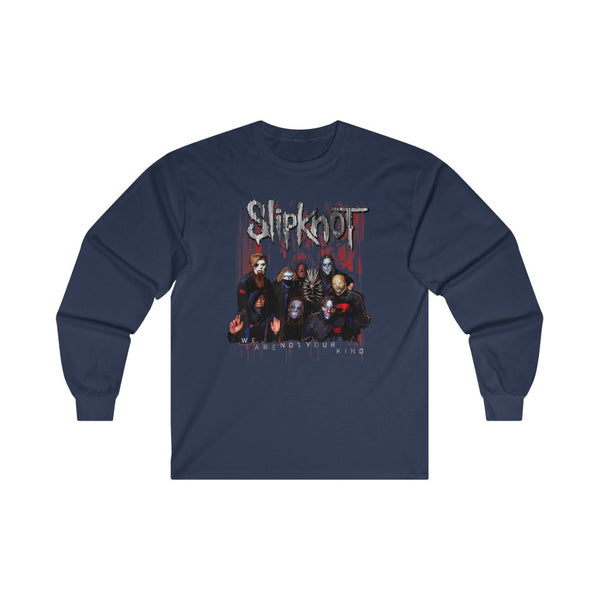 Slipknot Official We Are Not Your Kind Red Group Long Sleeve T-Shirt