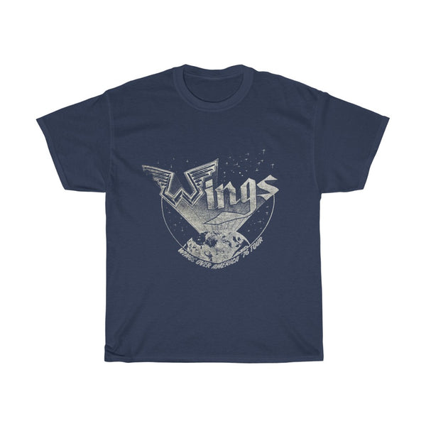 PAUL MCCARTNEY AND WINGS VINTAGE 70S WINGS OVER AMERICA TOUR THE BEATLES T-SHIRT (order)