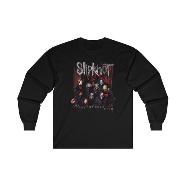 Slipknot Official We Are Not Your Kind Red Group Long Sleeve T-Shirt