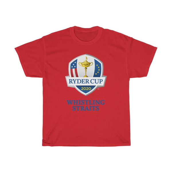 Ryder Cup Whistling Straits Golf T Shirt Unisex Heavy Cotton Tee