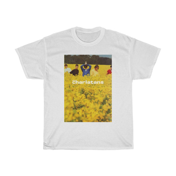 The Charlatans Band Tshirt Some Friendly 1990 Madchester Manchester Unisex Heavy Cotton Tee