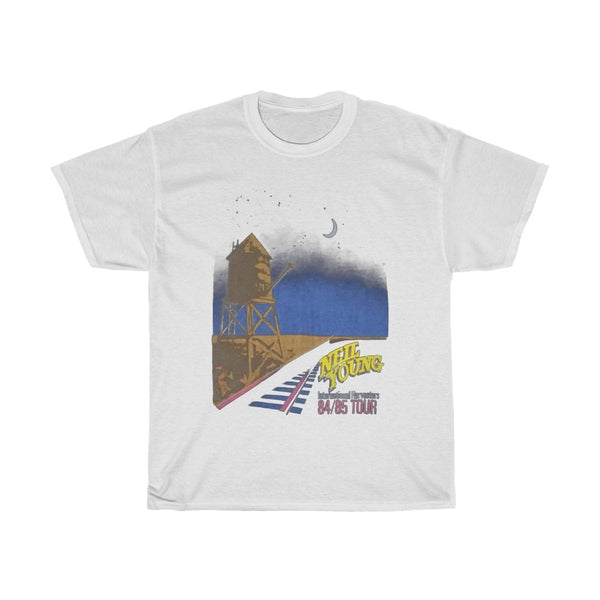 Order #1449 Vintage Neil International Harvesters Tour 1984 Unisex Heavy Cotton Tee