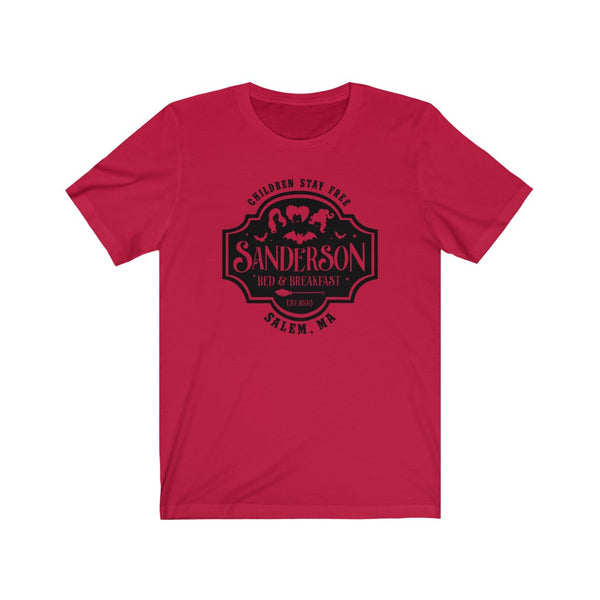 Sanderson Bed Breakfast Shirt Hocus Pocus Sisters Halloween Tee S Sanderson Sisters Shirt Unisex Jersey Short Sleeve Tee