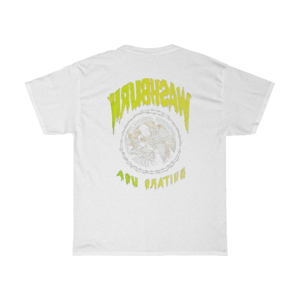 Order #1450 WASHBURN DIMEBAG DARRELL RARE DIME BLACKNAVY T SHIRT USA Unisex Heavy Cotton Tee