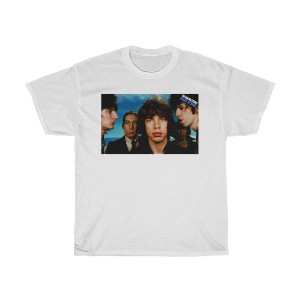 The Rolling Stones Black And Blue T ShirtUnisex Heavy Cotton Tee