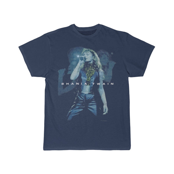 Men's Vintage 90s 1999 Shania Twain Country Music Tour Double-Sided Print T-Shirt