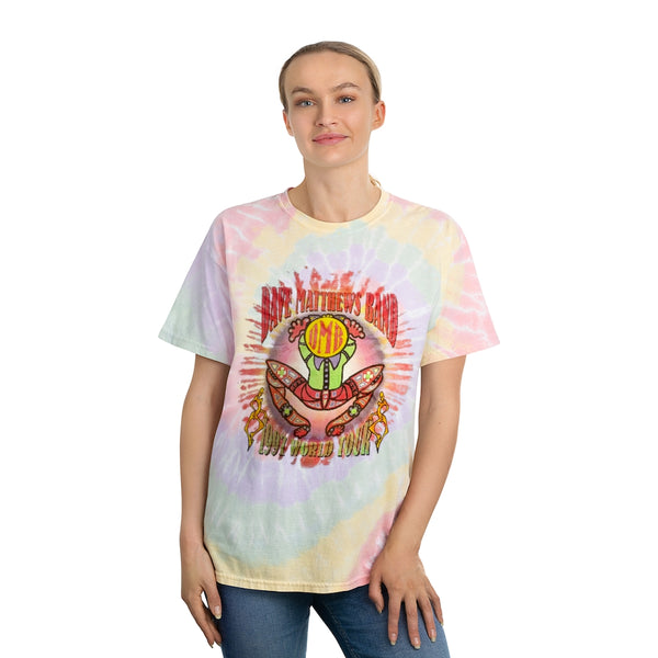 Vintage 1997 Dave Matthews Band World Tour T Shirt W 235 X L 29 | Ben Harper Counting Crows Phish Tie-Dye Tee, Spiral