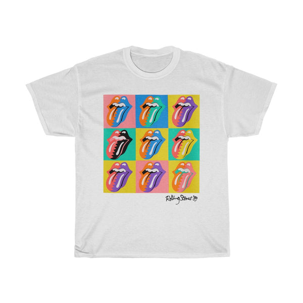 Rare Vintage 1989 Rolling Stones America Tour The North American Tour 1989 The Rolling Stones Lover Gift Vintage 80s Tour Double Side T-Shirt Unisex Heavy Cotton Tee