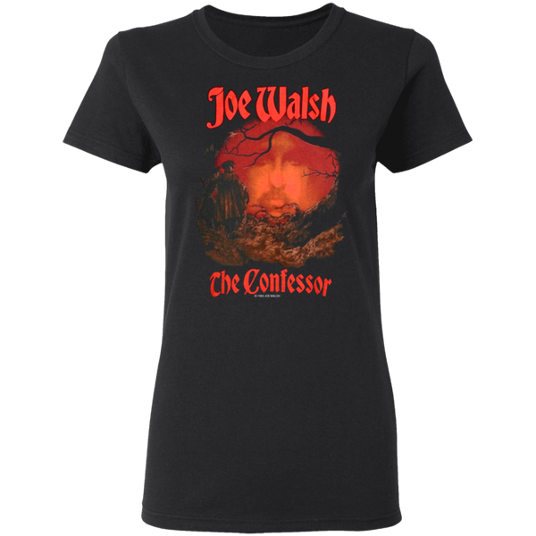 Vintage Joe Walsh Shirt 1985 The Confessor Concert Shirt Band Tee The Eagles Bohemian Hippie Grateful Dead The Beatles Eagles 80s Women T-Shirt 1110