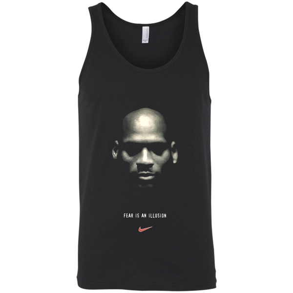 Vintage 90s 1995 NIKE michael jordan fear is an illusion made in usa -Gildan Replica Tank Top 1110