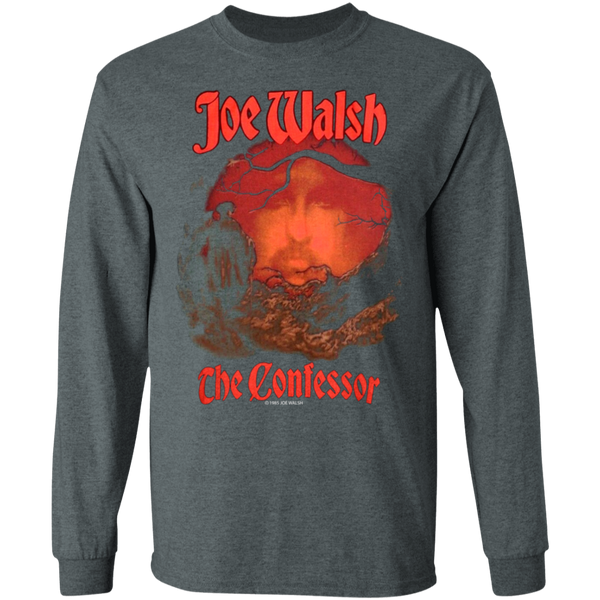 Vintage Joe Walsh Shirt 1985 The Confessor Concert Shirt Band Tee The Eagles Bohemian Hippie Grateful Dead The Beatles Eagles 80s Long Sleeve 1110
