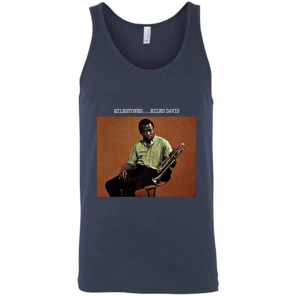 Miles Davis Milestones Unisex Tank Top 510