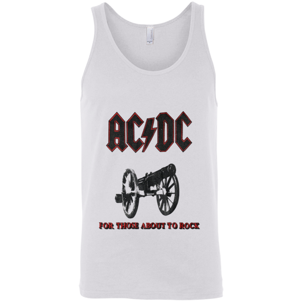 vintage 1981 ACDC For Those About to Rock Tour Jersey Tank Top 1110