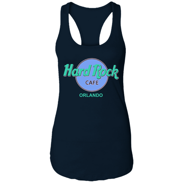 Vintage Hard Rock Cafe Orlando Florida Women Tank Top 1110