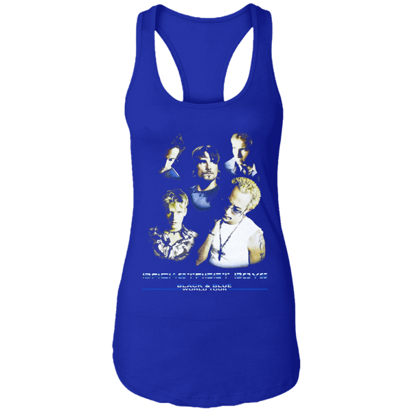 Vintage Backstreet Boys Black & Blue World Tour Women Tank Top 2311