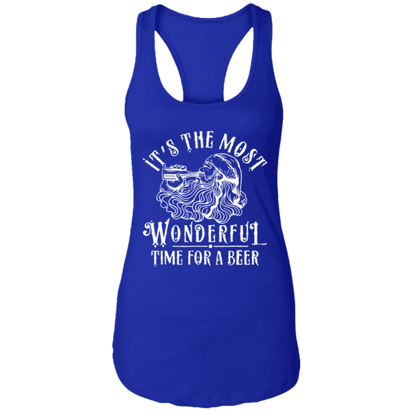 Santa Claus - It's The Most Wonderful Time For A Beer Women Tank Top 2111