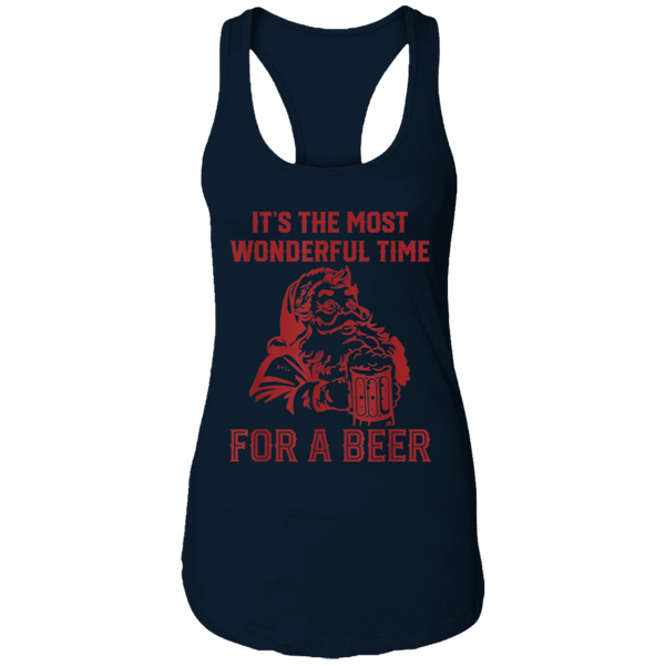 Santa Claus It's The Most Wonderful Time For A Bee Women Tank Top 2111