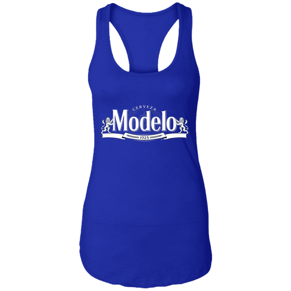 Modelo White Logo Premium Women Tank 0511