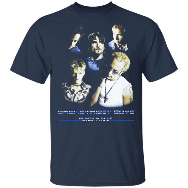 Vintage Backstreet Boys Black & Blue World Tour T-Shirt 2311