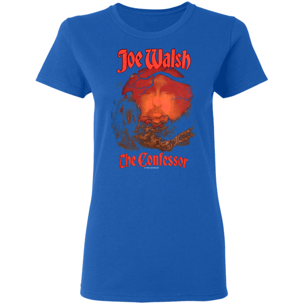 Vintage Joe Walsh Shirt 1985 The Confessor Concert Shirt Band Tee The Eagles Bohemian Hippie Grateful Dead The Beatles Eagles 80s Women T-Shirt 1110