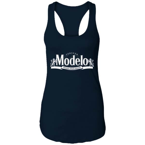 Modelo White Logo Premium Women Tank 0511