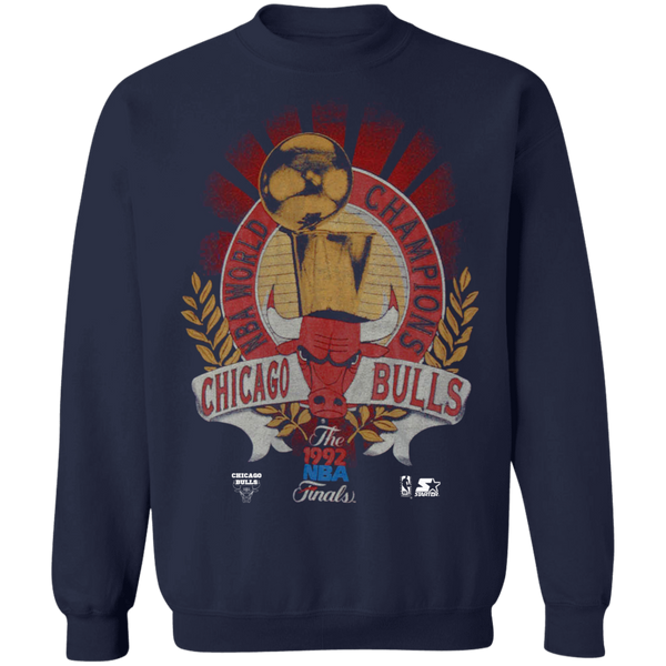 Vintage 90's Chicago Bulls NBA World Champions t-shirt Sweatshirt  1210