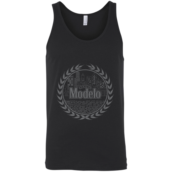 Modelo Grey Cityscape Premium Tank Top 0511