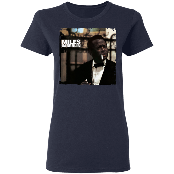 Miles Davis Miles in Berlin Women T-Shirt 510