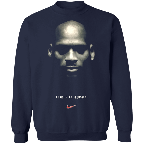 Vintage 90s 1995 NIKE michael jordan fear is an illusion made in usa -Gildan Replica Sweatshirt  1110