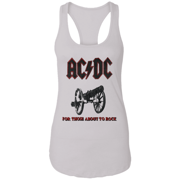 vintage 1981 ACDC For Those About to Rock Tour Jersey Women Tank Top 1110