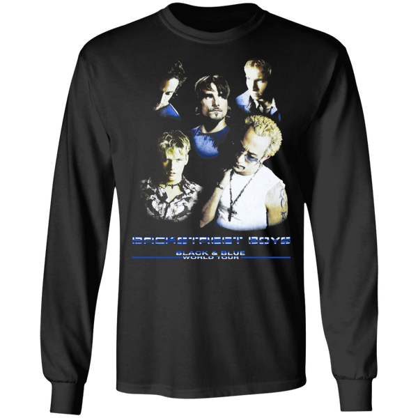 Vintage Backstreet Boys Black & Blue World Tour Long Sleeve 2311