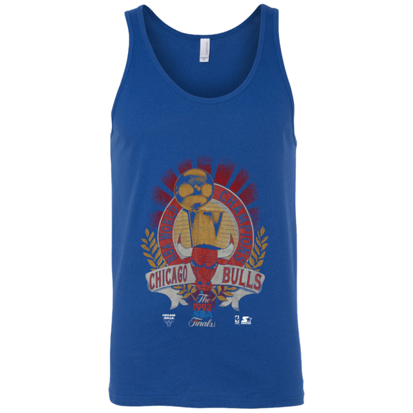 Vintage 90's Chicago Bulls NBA World Champions t-shirt Tank 1210