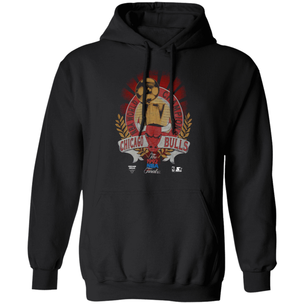 Vintage 90's Chicago Bulls NBA World Champions t-shirt Hoodie 1210