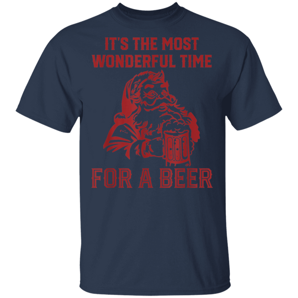 Santa Claus It's The Most Wonderful Time For A Bee T-Shirt 2111