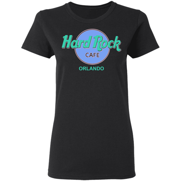 Vintage Hard Rock Cafe Orlando Florida Women T-Shirt 1110