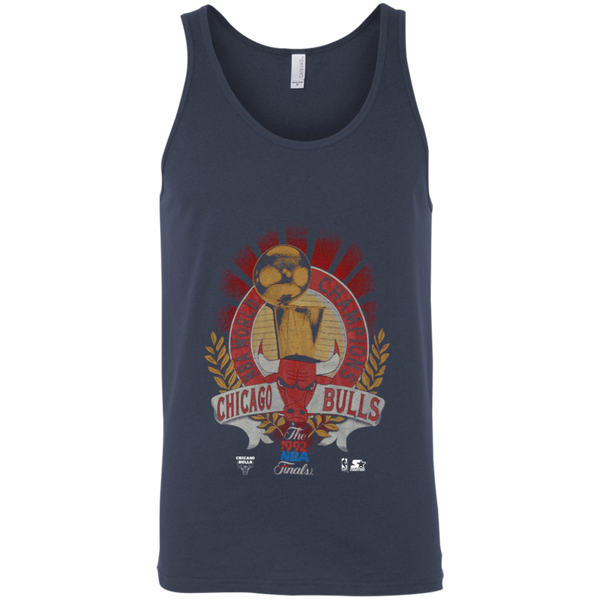 Vintage 90's Chicago Bulls NBA World Champions t-shirt Tank 1210