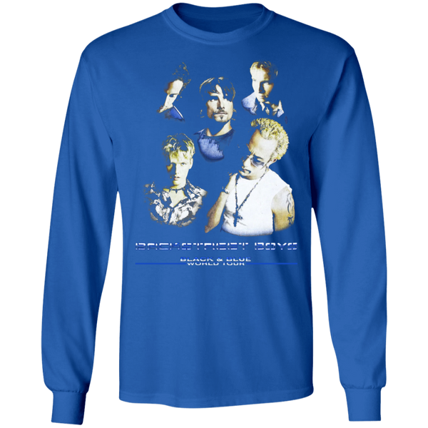 Vintage Backstreet Boys Black & Blue World Tour Long Sleeve 2311