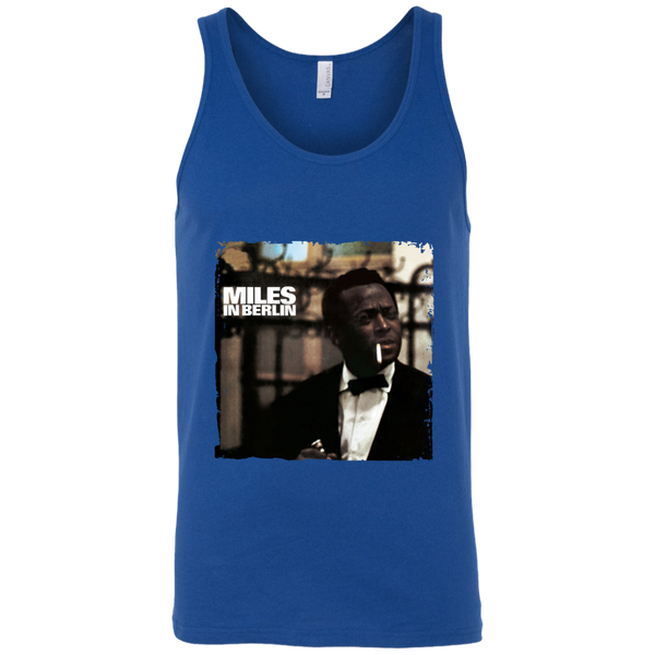 Miles Davis Miles in Berlin Unisex Tank Top 510