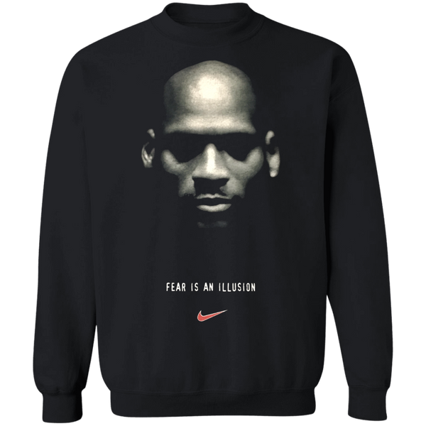 Vintage 90s 1995 NIKE michael jordan fear is an illusion made in usa -Gildan Replica Sweatshirt  1110