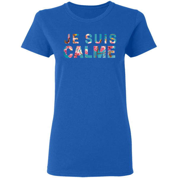Taylor Swift Je Suis Calme Women T-Shirt 2011