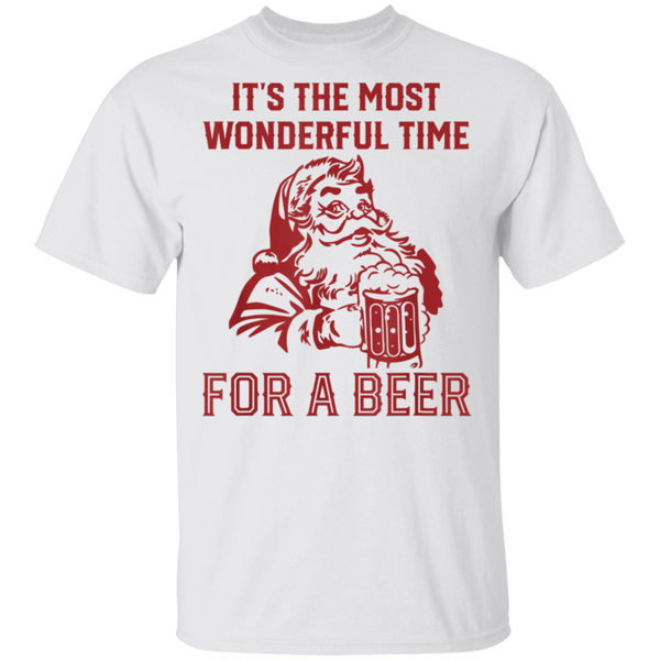 Santa Claus It's The Most Wonderful Time For A Bee T-Shirt 2111