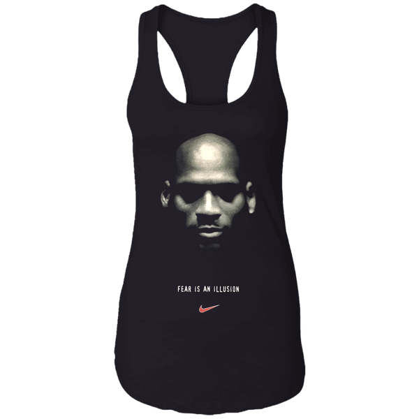 Vintage 90s 1995 NIKE michael jordan fear is an illusion made in usa -Gildan Replica Women Tank Top 1110