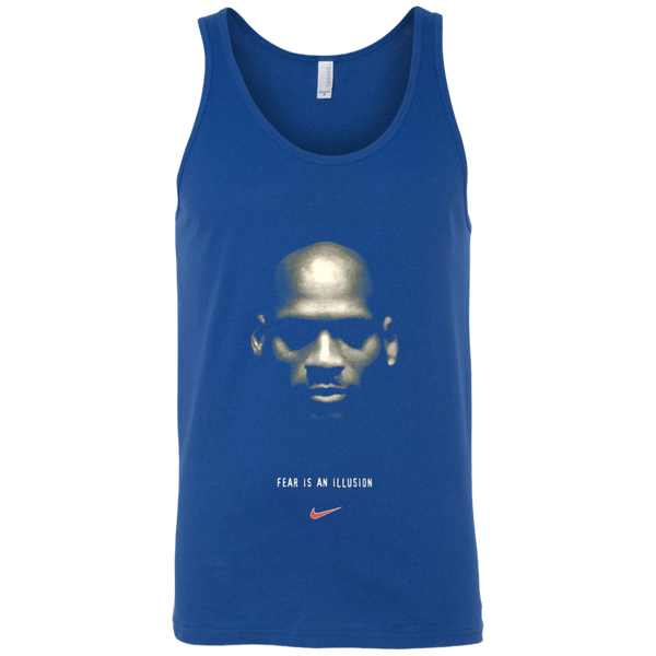 Vintage 90s 1995 NIKE michael jordan fear is an illusion made in usa -Gildan Replica Tank Top 1110