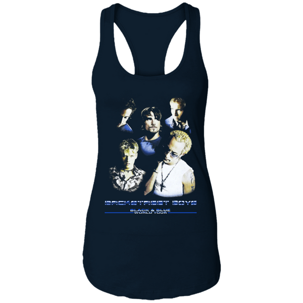 Vintage Backstreet Boys Black & Blue World Tour Women Tank Top 2311