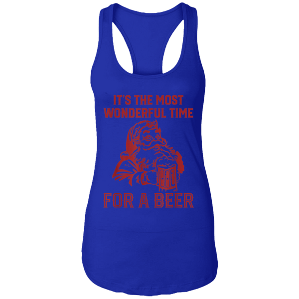 Santa Claus It's The Most Wonderful Time For A Bee Women Tank Top 2111