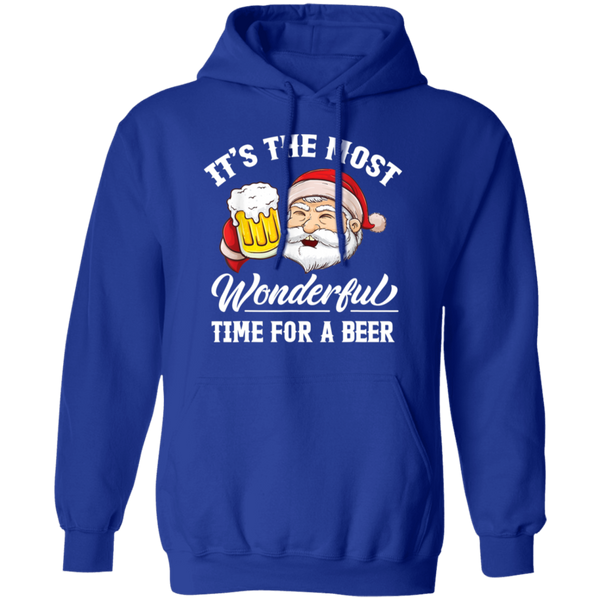 Santa Claus It's The Most Wonderful Time For A Beer christmas Gift Hoodie 2011